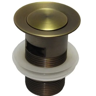 Витло за сифон за мивка клик-клак RETRO BRONZE 