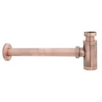 Луксозен сифон за мивка RRETRO LUX 11/4" МЕД