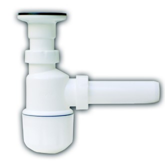 Сифон за мивка - с утайник и твърда връзка