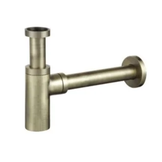 Луксозен сифон за мивка RETRO LUX 11/4" BRONZE