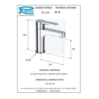 Смесител за баня WINNER - стоящ Смесител за баня WINNER - стоящ