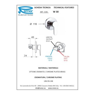 Смесител за вграждане WINNER Смесител за вграждане WINNER