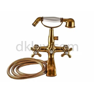 Смесител душ-батерия Retro LUX цвят БРОНЗ