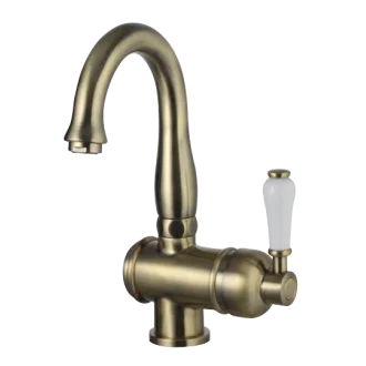 Стоящ кухненски смесител Retro ELEGANT цвят БРОНЗ