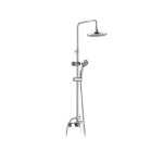 Душ система с подвижен и стационарен душ ELLEGANCE