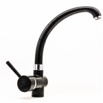 Стоящ кухненски смесител Black Pearl висок