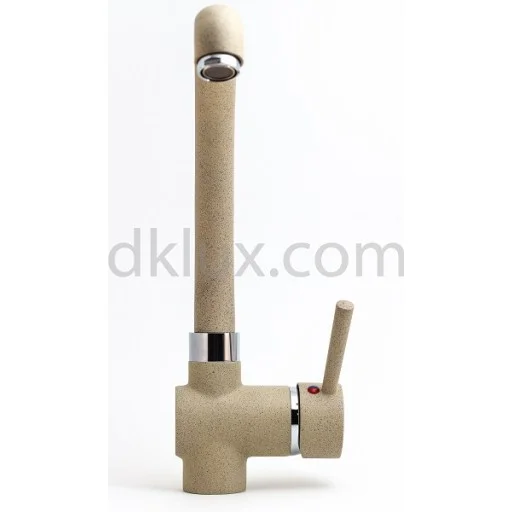 Цветен смесител с висок чучур Colori бежов гранит (Висок смесител за кухня, бежов гранит) на цени от 129.99 лв. само в dklux.com