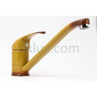 Цветен смесител за кухня Colori карамел