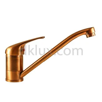 Цветен смесител за кухня Colori мед