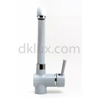 Цветен смесител с висок чучур Colori сив гранит Цветен смесител с висок чучур Colori сив гранит