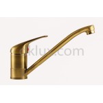 Цветен смесител за кухня Colori старо злато