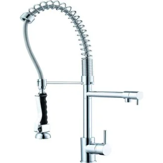 Професионален смесител за двукоритна мивка Sensation