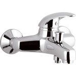 Смесител стенен за вана с подвижен душ Jornada