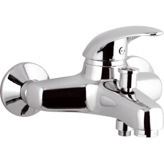 Смесител стенен за вана с подвижен душ Jornada