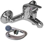 Смесител душ-батерия Oscar с подвижен душ