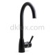 Кухненски смесител стоящ SWAN цвят черен мат (Стоящ кухненски смесител SWAN BLACK MATT) на цени от 134.99 лв. само в dklux.com