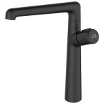Стоящ смесител за кухня Pretto Черен Мат