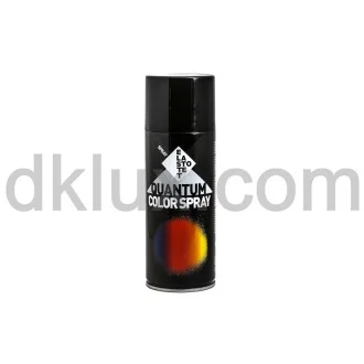 Цветна спрей боя Qauntum RAL9005 ГЛАНЦ Наситено Черно