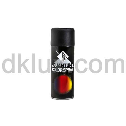 Цветна спрей боя Qauntum RAL9005 МАТ Наситено Черно (Спрей боя QUANTUM COLOR RAL 9005) на цени от 4.99 лв. само в dklux.com