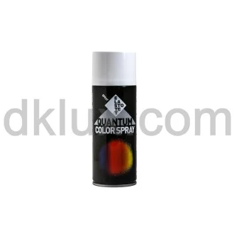 Цветна спрей боя Qauntum RAL9016 ГЛАНЦ Сигнално Бяло