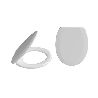 Пластмасов тоалетен капак SOLO бял
