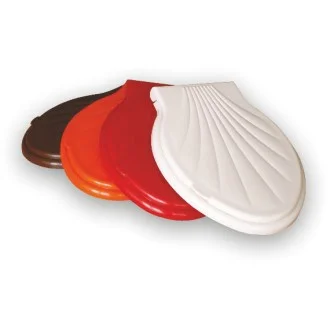 Пластмасов тоалетен капак релефен