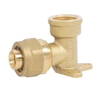 APE коляно за СТЕНА Ф16х1/2" ЖЕНСКО за PEX-Al-PEX