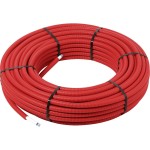 Pex-Al-Pex тръба с ГОФРЕ Ф16 червена APE Италия