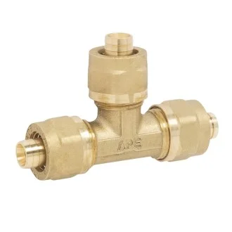 APE тройник за тръба с алуминиева вложка Ф16хФ16хФ16