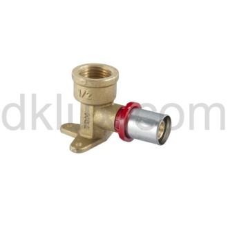 Прес коляно Ф16х1/2"Ж за стена FORNARA Прес коляно Ф16х1/2"Ж за стена FORNARA