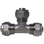 Адаптор ТРОЕН Ф20хФ20хФ20 за Pex-al-Pex тръби