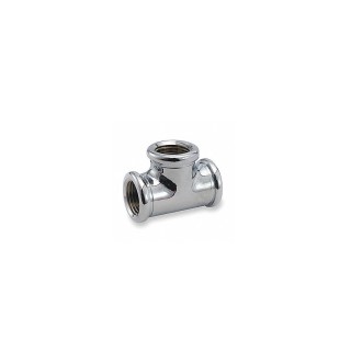 ТРОЙНИК 3/8"Жх3/8"Жх3/8"Ж месинг, ХРОМИРАНО ПОКРИТИЕ ТРОЙНИК 3/8"Жх3/8"Жх3/8"Ж месинг, ХРОМИРАНО ПОКРИТИЕ