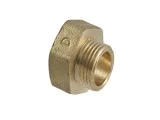 Редукция МУФА-НИПЕЛ 1/2"х1/8" МЕСИНГ без покритие