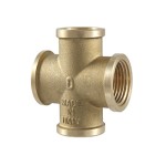 КРЪСТАЧ 1" МЕСИНГ без покритие