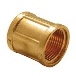 МУФА 11/4"Жх11/4"Ж МЕСИНГ без покритие