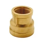 РЕДУКТИВНА МУФА 1/2"Жх3/8"Ж МЕСИНГ без покритие