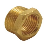 Редукция ВРН 11/2"х11/4" МЕСИНГ без покритие