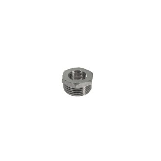 Неръждаема редукция - ВРН 1/2"х3/8" Неръждаема редукция - ВРН 1/2"х3/8"