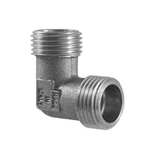 Месингово КОЛЯНО МЪЖКО 1/2"Mх1/2"М никелирано (Коляно 1/2"Мx1/2"М, никелово покритие) на цени от 3.49 лв. само в dklux.com