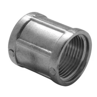 Месингова МУФА с никелово покритие 1/2"Жх1/2"Ж Месингова МУФА с никелово покритие 1/2"Жх1/2"Ж