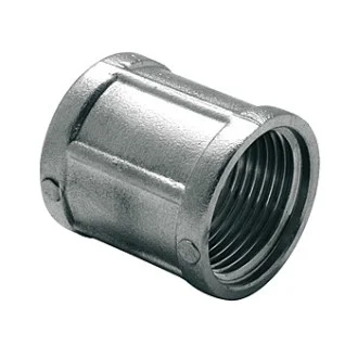 Месингова МУФА с никелово покритие 1/8"Жх1/8"Ж Месингова МУФА с никелово покритие 1/8"Жх1/8"Ж
