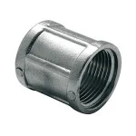 Месингова МУФА с никелово покритие 3/4"Жх3/4"Ж
