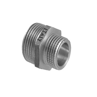 НИПЕЛ РЕДУКТИВЕН 3/8"х1/4" никелиран месинг НИПЕЛ РЕДУКТИВЕН 3/8"х1/4" никелиран месинг