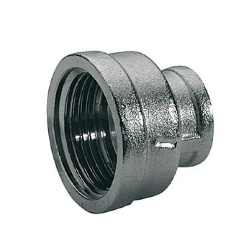 МУФА РЕДУКТИВНА 3/8"х1/4" никелиран месинг (Месингова муфа намалител 3/8"х1/4" никелирана) на цени от 2.54 лв. само в dklux.com