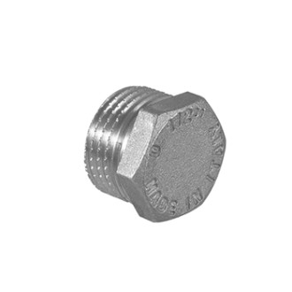 Месингова ТАПА с никелово покритие 1/8"М Месингова ТАПА с никелово покритие 1/8"М