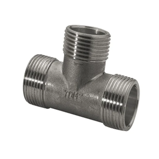 В Никелирани фитинги ще намерите Месингов ТРОЙНИК МЪЖКИ 1/2"х1/2"х1/2" никелиран модел Тройник 1/2"Мх1/2"Мx1/2"М, никелиран Месингов ТРОЙНИК МЪЖКИ 1/2"х1/2"х1/2" никелиран (Тройник 1/2"Мх1/2"Мx1/2"М, никелиран) на цени от 3.49 лв. само в dklux.com