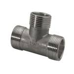 Месингов ТРОЙНИК МЪЖКИ 3/4"х3/4"х3/4" никелиран