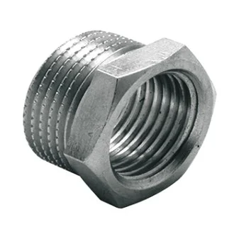 Месингова редукция ВРН с никелово покритие 1/2"х3/8"