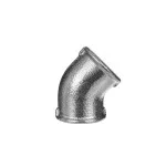 Поцинковано коляно 45° (дъга) 1/2"