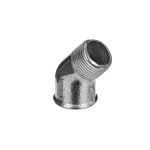 Поцинковано коляно-нипел 45° (дъга) 3/4"